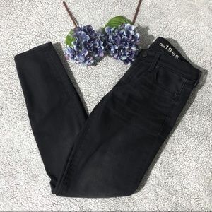 Gap 1969 Black Legging Jeans sz 27S {197}